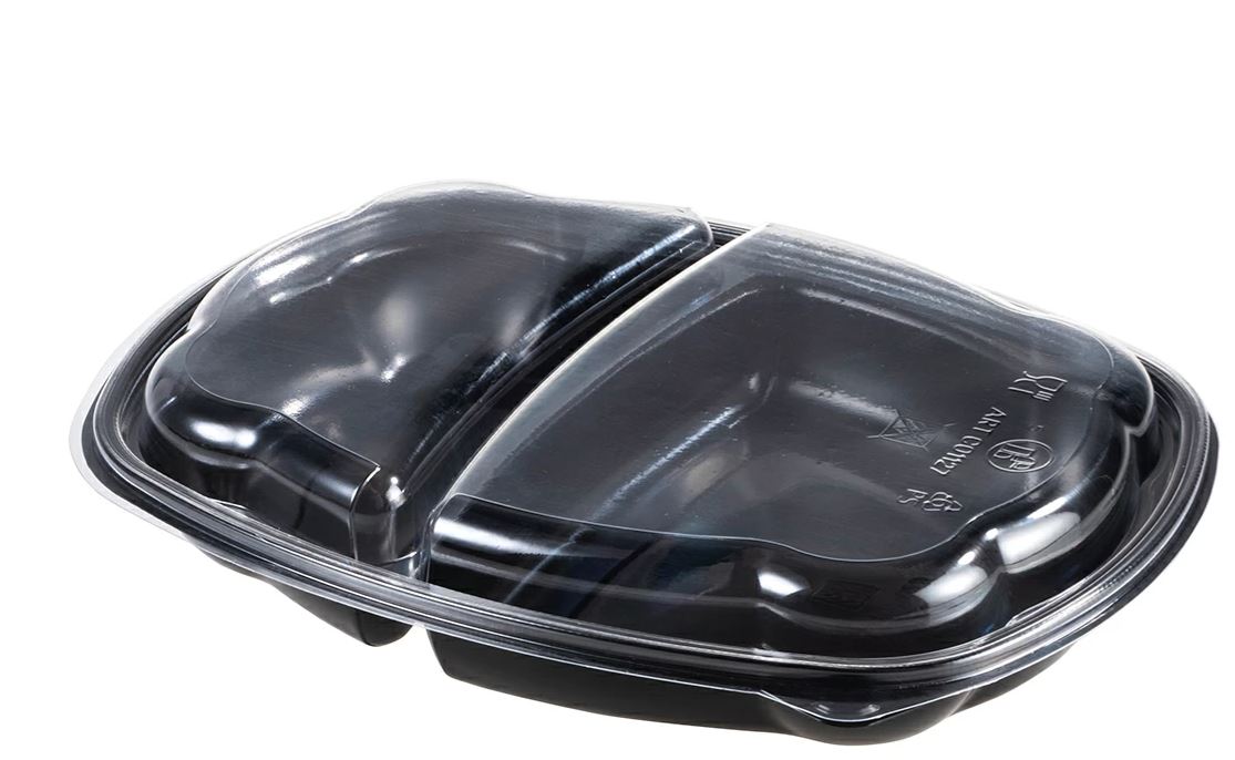 Contenitore Rosty biscomparto+coperchio anticondensa