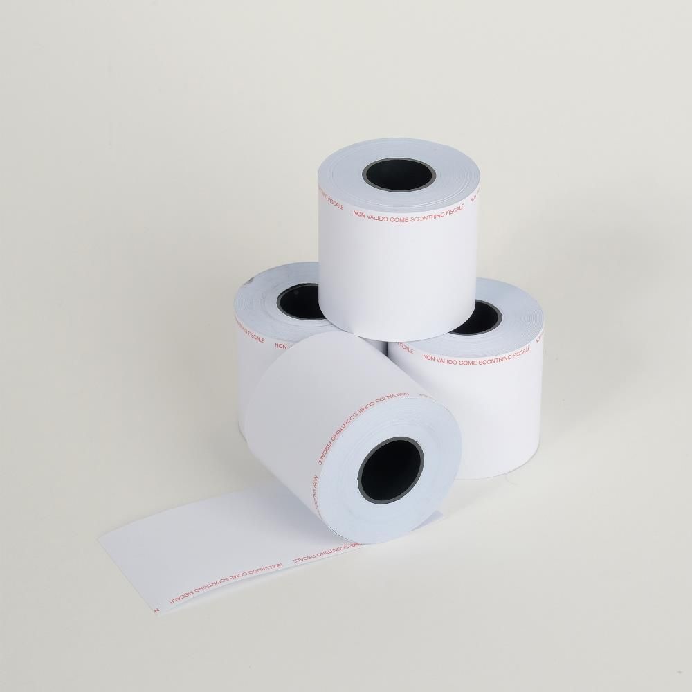 Rotolo bilance adesivo termico 58x40 foro 25 continuo