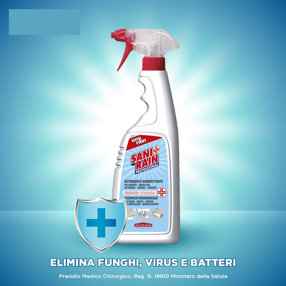 Detergente disinfettante Sanirain 750ml.