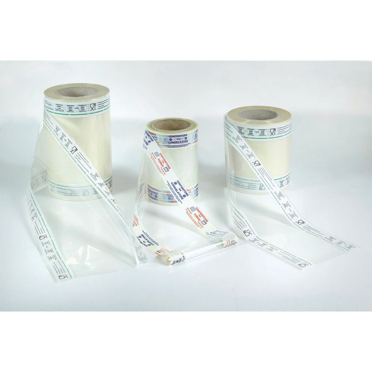 Bobine e Foglietti Film Trasparenti, Riciclabili e Compostabili