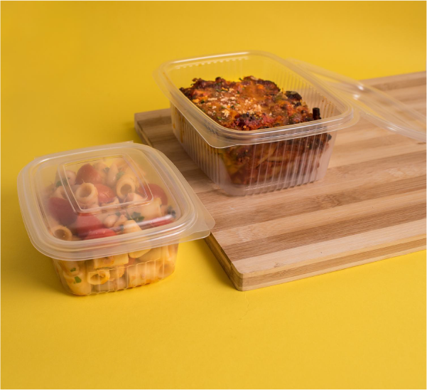 Contenitori gastronomia calda 100% riciclabili